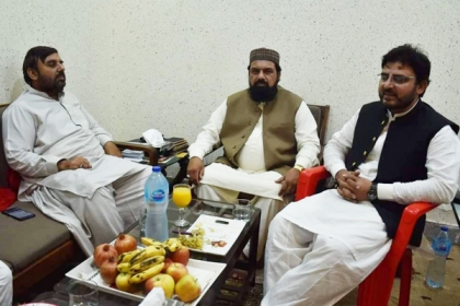 ایم ڈبلیوایم رہنما اسد نقوی کی جماعت اہل حرم پاکستان کے سربراہ مفتی گلزار نعیمی سے ملاقات، عشق پیغمبر اعظم مرکز وحدت مسلمین کانفرنس میں شرکت کی دعوت