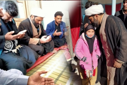 مرکزی ترجمان ایم ڈبلیوایم علامہ مقصودڈومکی کی شہدائے مچھ کے اہل خانہ سے ملاقات ، تعزیت اور فاتحہ خوانی
