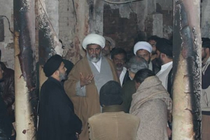 علامہ ناصرعباس جعفری کا وفد کے ہمراہ رات گئے راولپنڈی کی مختلف امام بارگاہوں کا دورہ، صورتحال پراظہار تشویش
