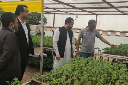 دبئی،وزیر زراعت کاظم میثم کی کوششوں سے جی سی سی رائلز کیپیٹلز گلگت بلتستان میں آرگینک ورٹیکل فارمنگ میں سرمایہ کاری پر رضامند