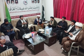 مجلس علماء مکتب اہلبیت ضلع لاہور کاماہانہ اجلاس، ماہ مبارک رمضان کے پروگرامات پر تبادلہ خیال