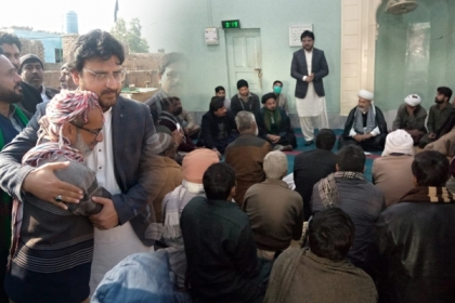 ساہیوال، مسجد کی شہادت اور متولی کو سنگین نتائج کی دھمکیاں، ایم ڈبلیوایم رہنما ناصرشیرازی وفدکے ہمراہ متاثرین کی دادرسی
