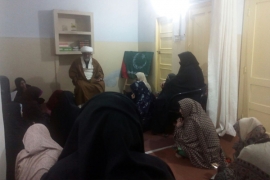 کراچی، ایم ڈبلیوایم شعبہ خواتین کی حالات حاضرہ اور موجودہ ملکی سیاسی صورت حال پر علامہ راجہ ناصرعباس کے ہمراہ نشست