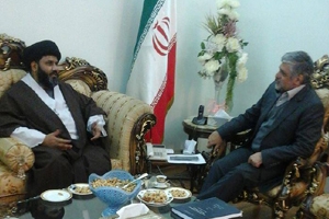ڈاکٹرعلامہ سید شفقت حسین شیرازی کی شام میں متعین ایرانی سفیررضا روف سے خصوصی ملاقات