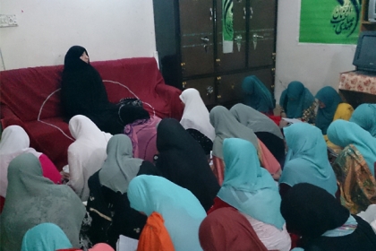 مرکزی کورآرڈینیٹرایم ڈبلیوایم شعبہ خواتین خانم زہرانقوی کا دورہ سکھر
