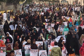علامہ راجہ ناصر عباس کے مطالبات کے حق میں پریس کلب سے ریلی،ہزاروں افراد کاپنجاب اسمبلی کےسامنے علامتی دھرنا