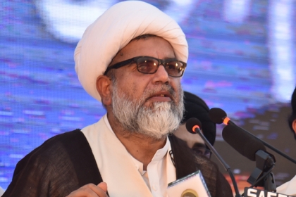 پاکستان خود لوکیشن کے اعتبار سے خطرات کا مرکز ہے کیونکہ اس کی اہمیت دنیا پر واضح ہے،علامہ راجہ ناصرعباس