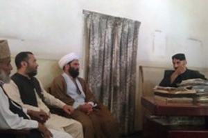 علامہ مقصودڈومکی کی زیر قیادت ملی یکجہتی کونسل بلوچستان کے وفد کی لشکری رئیسانی سے ملاقات