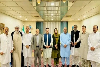 سربراہ ایم ڈبلیوایم سینیٹرعلامہ راجہ ناصرعباس جعفری کی اپوزیشن قائدین کے وفد کے ہمراہ ایرانی سفیر سے ملاقات اور اظہار یکجہتی