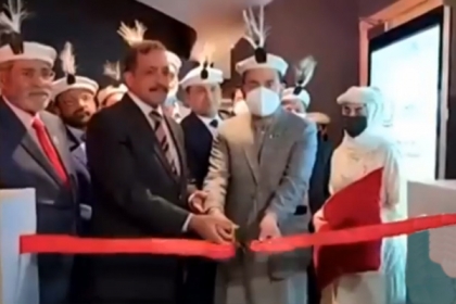 وزیر زراعت اور رہنما ایم ڈبلیوایم کاظم میثم نےدبئی ایکسپومیں پاکستان پویلین میں گلگت بلتستان کی نمائش کا افتتاح کردیا