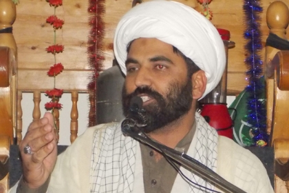 نسیم عباس منتظری مرحوم کی پوری زندگی جہد مسلسل سے عبارت ہے، علامہ مقصودڈومکی