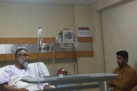 اسلام آباد،مرکزی صدر آئی ایس اوعلی مہدی کیجانب سےعلامہ ناصرعباس جعفری کی اسپتال میں عیادت، صحت یابی کیلئے دعا