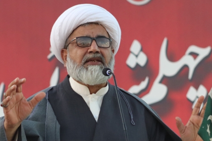کستاخانہ خاکوں کی اشاعت کی حمایت کرنےوالا فرانسیسی صدر ایمانوئیل میکرون امت مسلمہ کا مجرم ہے، علامہ راجہ ناصرعباس
