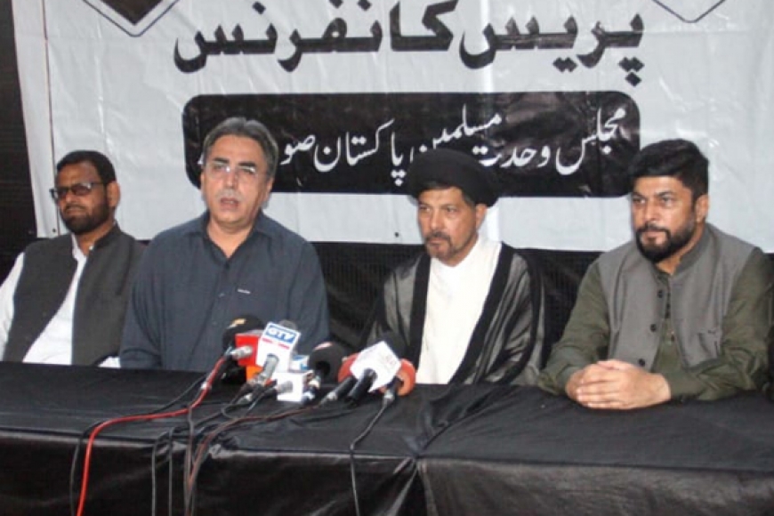 فرقہ وارانہ ہم آہنگی کے قیام کیلئےایم کیوایم پاکستان کے وفد کی عامر خان کی سربراہی میں ایم ڈبلیوایم کے رہنماؤں سے ملاقات