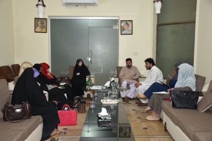 اسلام آباد،خانم زہرا نقوی کی زیر صدارت ایم ڈبلیوایم پاکستان شعبہ خواتین کی مرکزی کابینہ کا اجلاس
