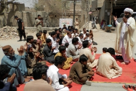سندھ حکومت نے چھ ماہ گذرجانے کے باوجودوارثان شہدائے جیکب آباد کو انصاف نہیں دیا، علامہ مقصودڈومکی