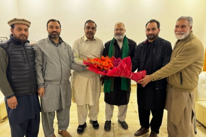 ایم ڈبلیوایم گلگت بلتستان کے وفدکی ایم ڈبلیوایم کے منتخب رکن پنجاب اسمبلی راجہ اسدعباس سے ملاقات اور مبارکباد