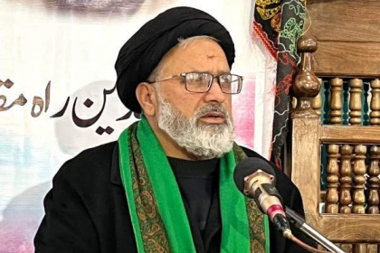 ھماری سیاست کا مقصد اخلاقی اور دینی اہداف کا حصول، خدمت انسانی، مظلومین کی حمایت اور باعزت زندگی کے لیے جدوجہد کرنا ہے، آغا علی رضوی